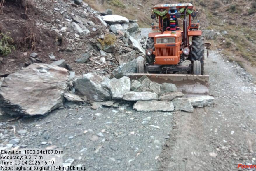 Lagharai to Ghakhi pass Road