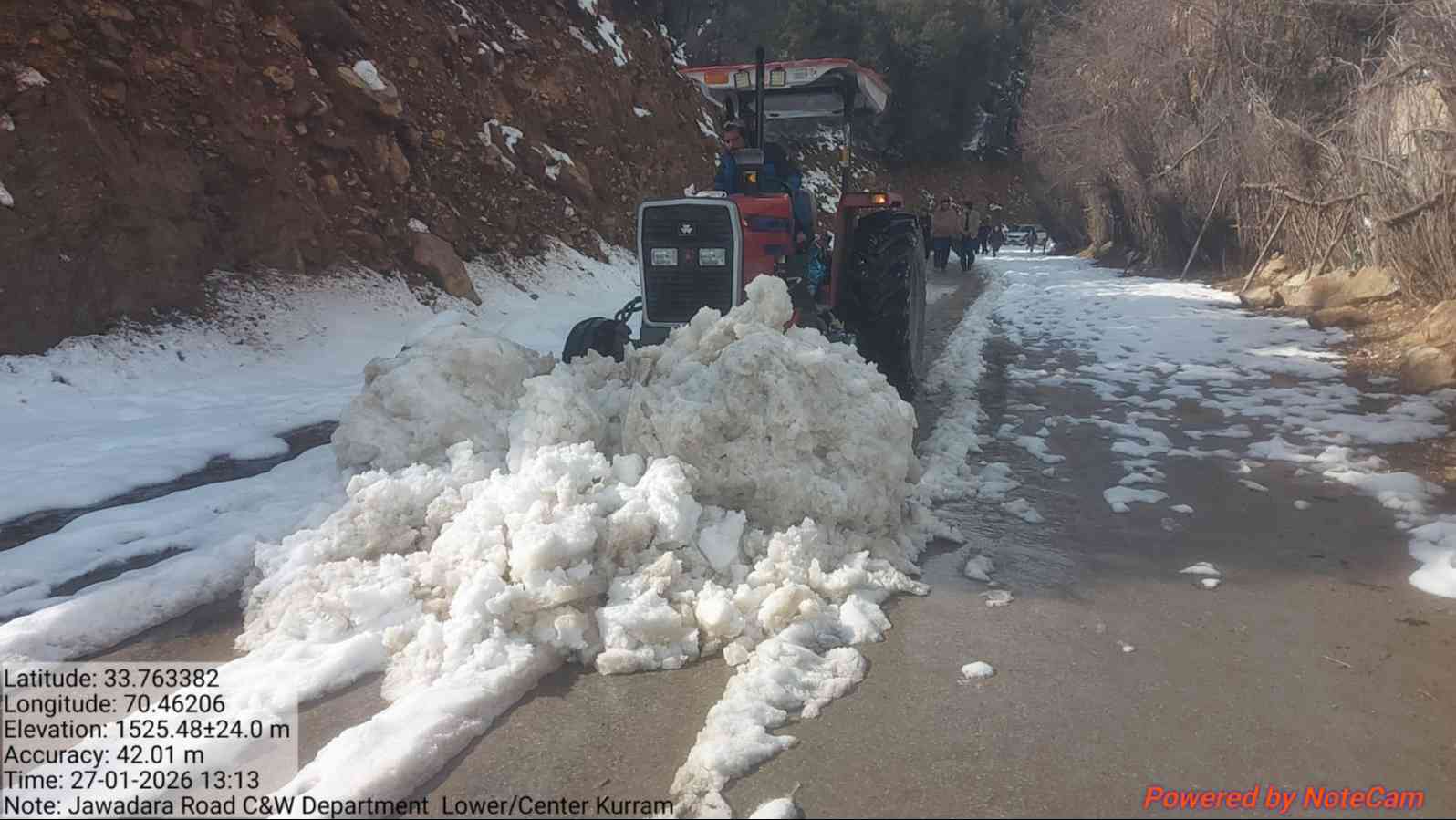 Road from Sultani Bridge to Jawdara