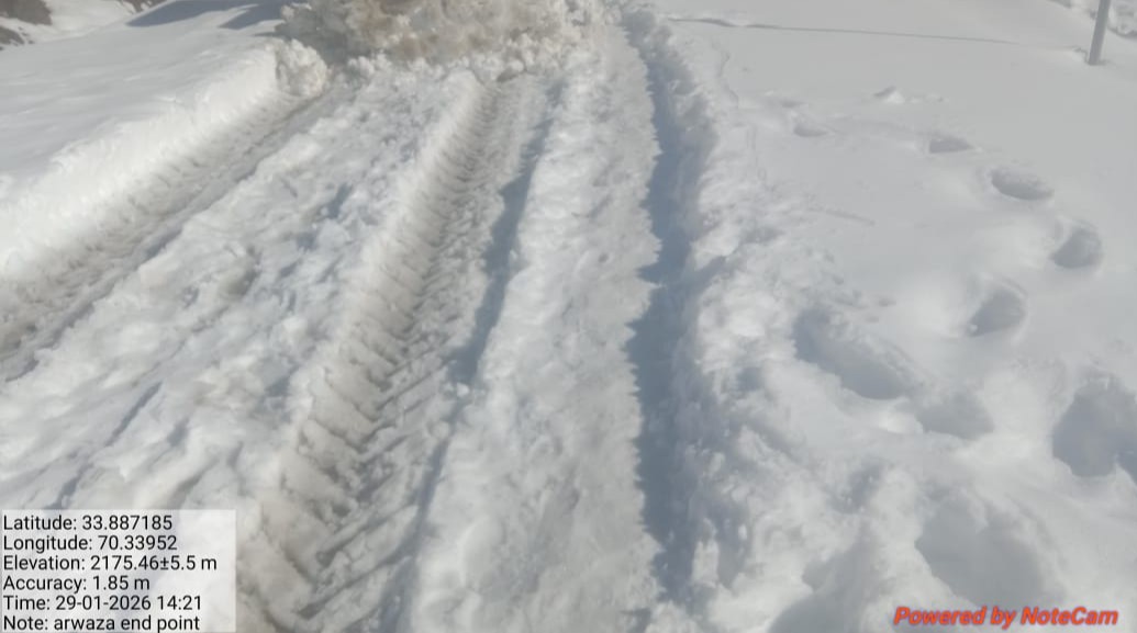 Arwaza to Manray Painda,Baber Dadmir Road