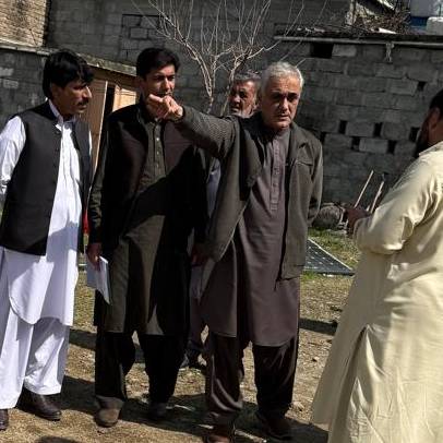 Visit of the Chief Engineer North to Kandaro bridge and Haji Abad bridge at Dir Lower