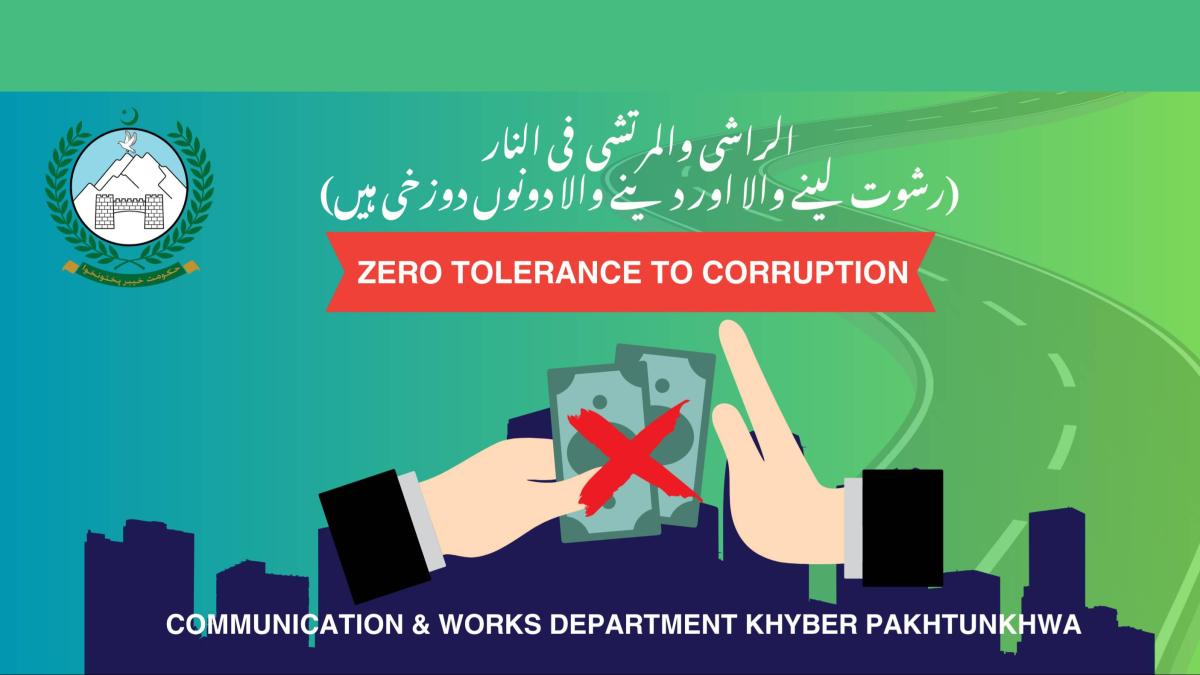 Zero Tolerance to Corruption